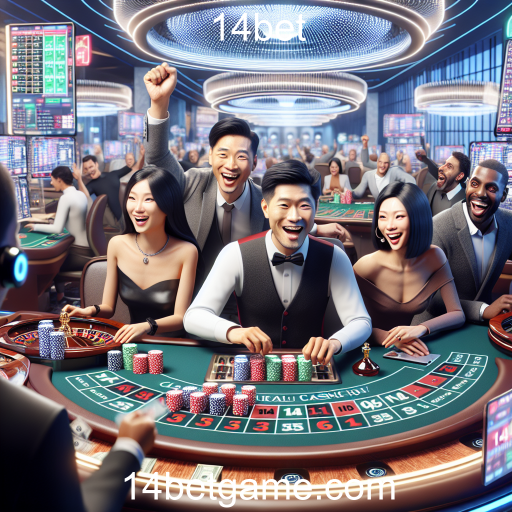 A Experiência Imersiva do Cassino Ao Vivo no 14bet